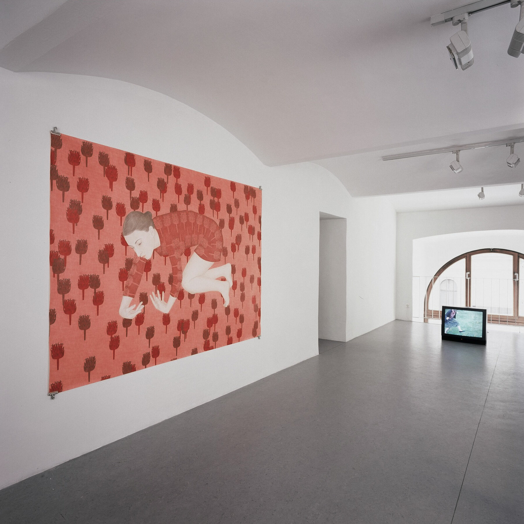 Exhibition view, Galerie Martin Janda, 2002