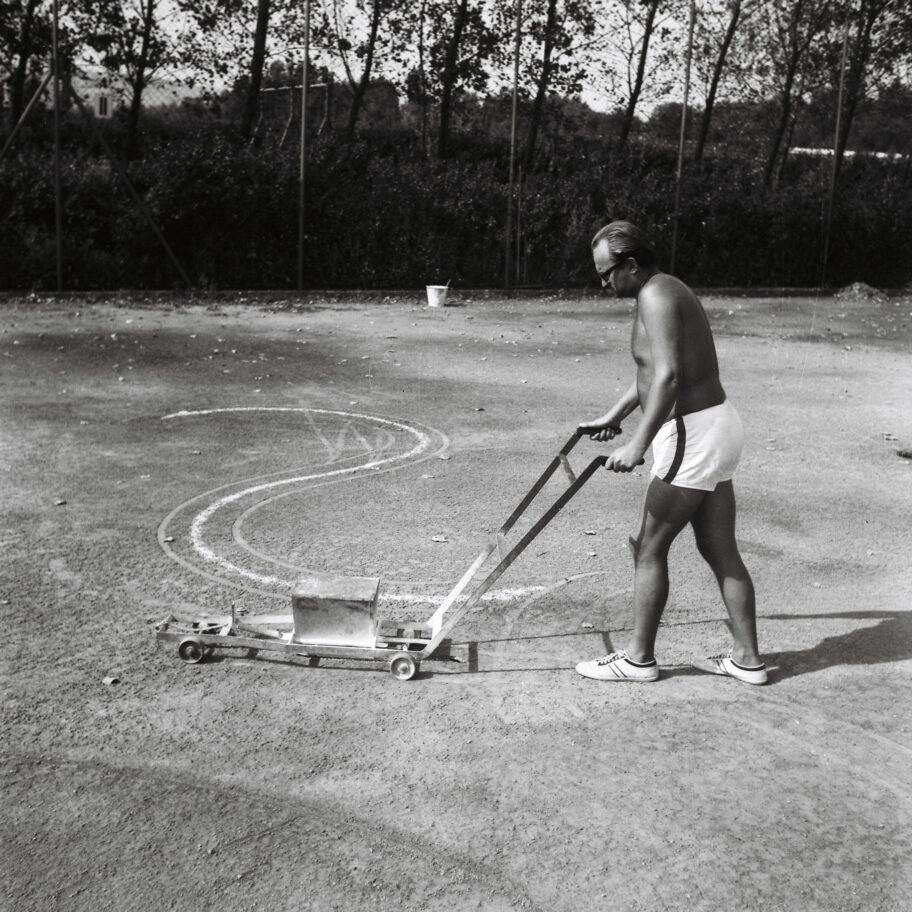 U.F.O.–NAUT JK (Július Koller) orchestrated by Rirkrit Tiravanija